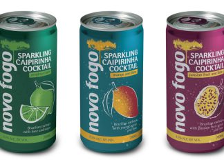 Novo Fogo Introduces New Flavors for Expansive Canned Sparkling Caipirinha Cocktails Novo Fogo Cachaça Sparkling Caipirinhas