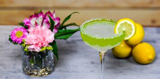 Seagram's Vodka Apple Lemon Drop cocktail recipe