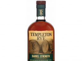 Templeton Rye Whiskey Barrel Strength Straight Rye Whiskey