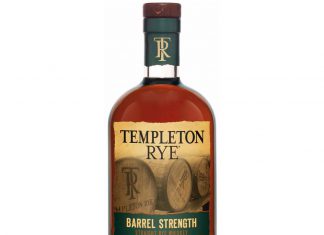 Templeton Rye Whiskey Barrel Strength Straight Rye Whiskey