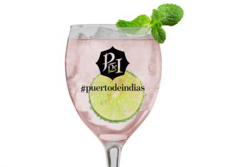 Puerto de Indias Strawberry Mule