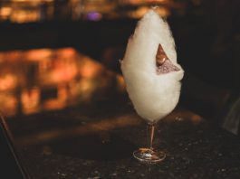 El Ángel Caído cocktail recipe Clique Bar & Lounge