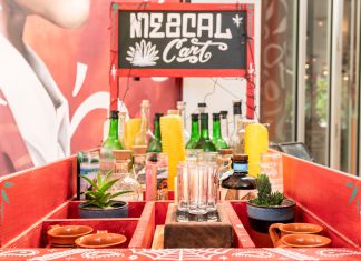Let’s Talk Mezcal Diez y Seis mezcal cart