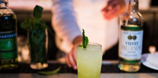 Le Zoo Chartreuse Swizzle cocktail recipe