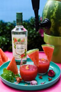 Smirnoff Watermelon Party Punch cocktail recipe