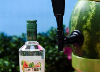 Smirnoff Watermelon Party Punch cocktail recipe
