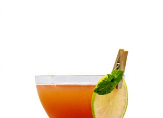 Monin Guayaba Fizz cocktail recipe