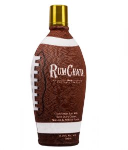 Rumchata football bottle 2019