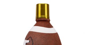 Rumchata football bottle 2019