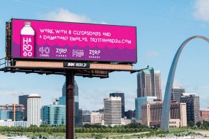 Central Standard Distillery Hard2O billboard