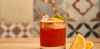 Cazadores pumpkin spice margarita cocktail recipe