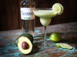 Tanteo Tequila Jalapeño Avocado Margarita cocktail recipe