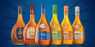 E&J Brandy new packaging