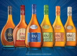 E&J Brandy new packaging