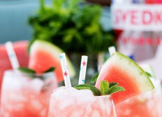 WTRMLN Vodka Cooler WTRMLN WTR WTRMLN Vodka Cooler cocktail recipe