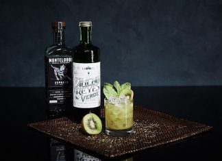 Montelobos Wolves in the Garden cocktail recipe