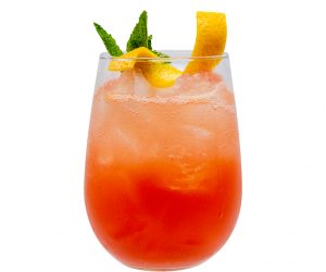 Monin Autumn Blood Orange Bitter cocktail recipe