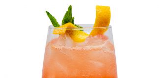 Monin Autumn Blood Orange Bitter cocktail recipe