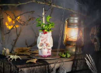 Bloody Daiquiri Shake The Bitter Truth Bloody Daiquiri Shake cocktail recipe halloween