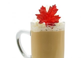 Maple and Vanilla Spiced Latte Monin Maple and Vanilla Spice Latte