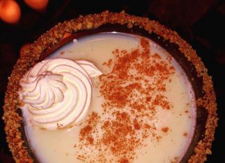 Pecan Pie Martini Hutchinson Shores Resort & Spa pecan pie martini cocktail recipe