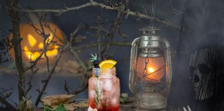 The Bitter Truth Repellent to Vampires halloween cocktail recipe