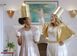 RumChata Fairy Delivering Gold Caps rumchata fairy gold cap