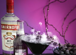 Ghoulish Grape Delight Smirnoff Ghoulish Grape Delight cocktail recipe