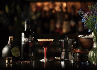 Mocha Martini Brockmans Gin Mocha Martini cocktail recipe
