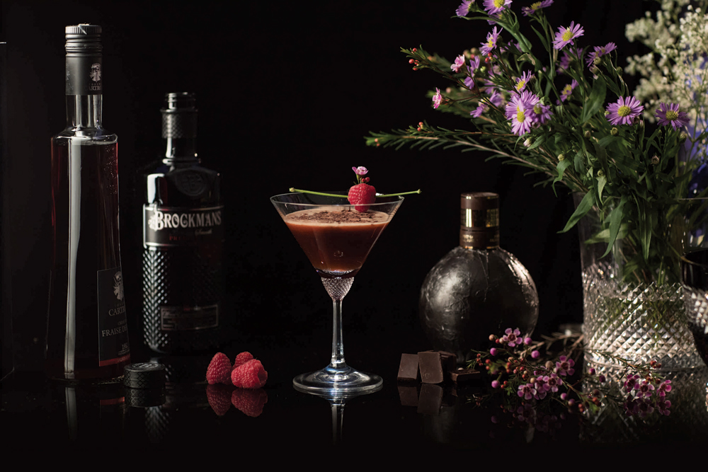 Brockmans Gin Forest Gâteau Martini Cocktail recipe