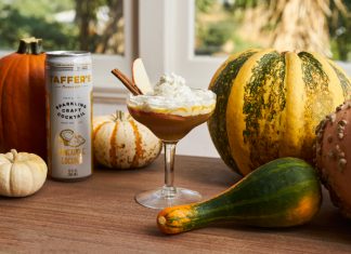 Sparkling Pumpkin Pineapple Taffer's Mixologist Sparkling Pumpkin Pineapple cocktail recipe