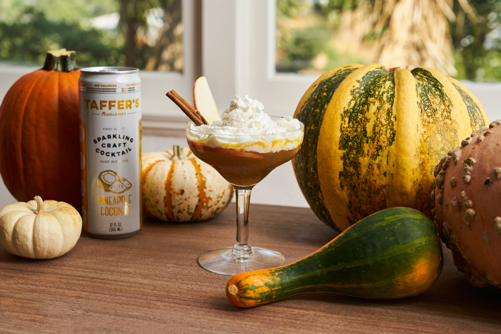 Taffer's Mixologist Sparkling Pumpkin Pineapple cocktail recipe