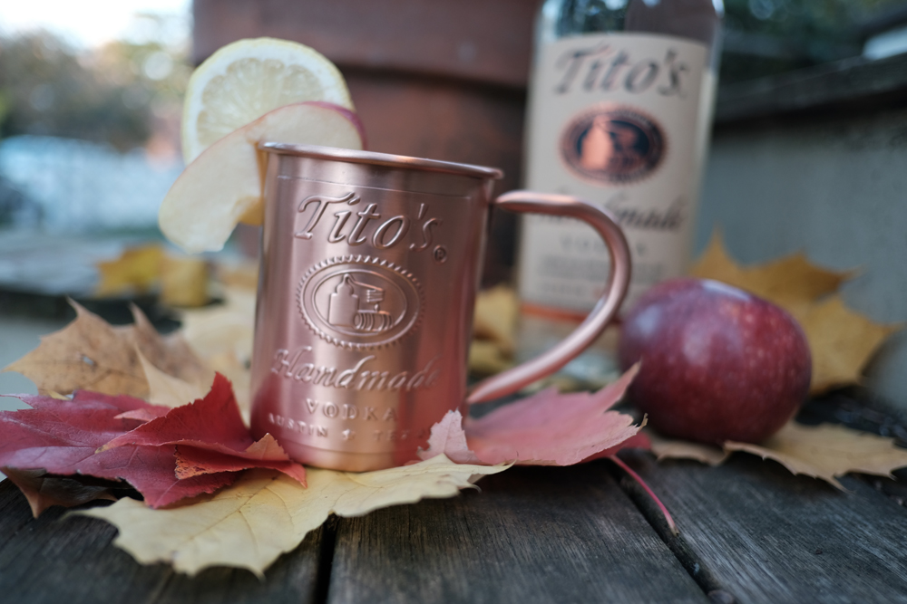 Tito's Spiced Apple Cider Mule cocktail recipe