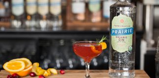Prairie Cranberry Smash cocktail recipe