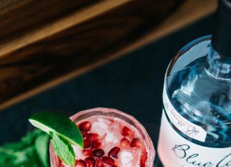 Pomegranate Fizz Pomegranate Fizz cocktail recipe