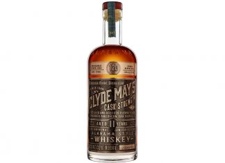 Conecuh Brands Releases its 4th Expression of Clyde May’s Cask Strength Clyde May’s 11 Year-Old Cask Strength Alabama Style Whiskey
