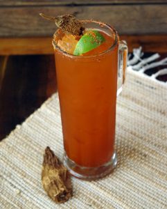 Red Chelada cocktail recipe