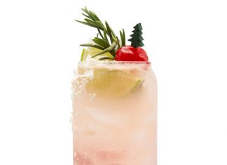 Santa Claws Spritz Monin Santa Claws Spritz cocktail recipe