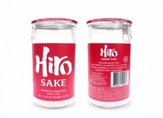 The Debut of Hiro Single Serve Cup Sake Hiro Sake