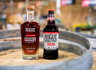 Rogue Ales & Spirits Releases 2020 Rolling Thunder Imperial Stout and Rolling Thunder Stouted Whiskey Rolling Thunder Stouted Whiskey