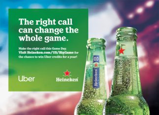 Heineken right call Uber NFL