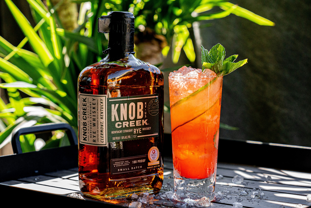 Knob Creek Red All Over cocktail recipe