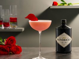 Hendrick's Gin Riviera Rose cocktail recipe