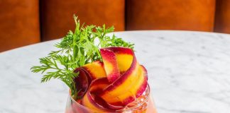 The Fat Radish Carrot Aperol Spritz cocktail recipe