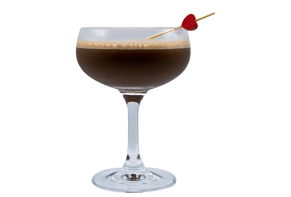 Chocolate Heart Cocktail recipe Monin