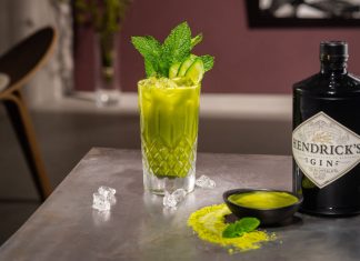 Matcha Mojito Hendricks Gin Matcha Mojito cocktail recipe