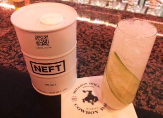 NEFT Vodka The Wild Bill cocktail recipe