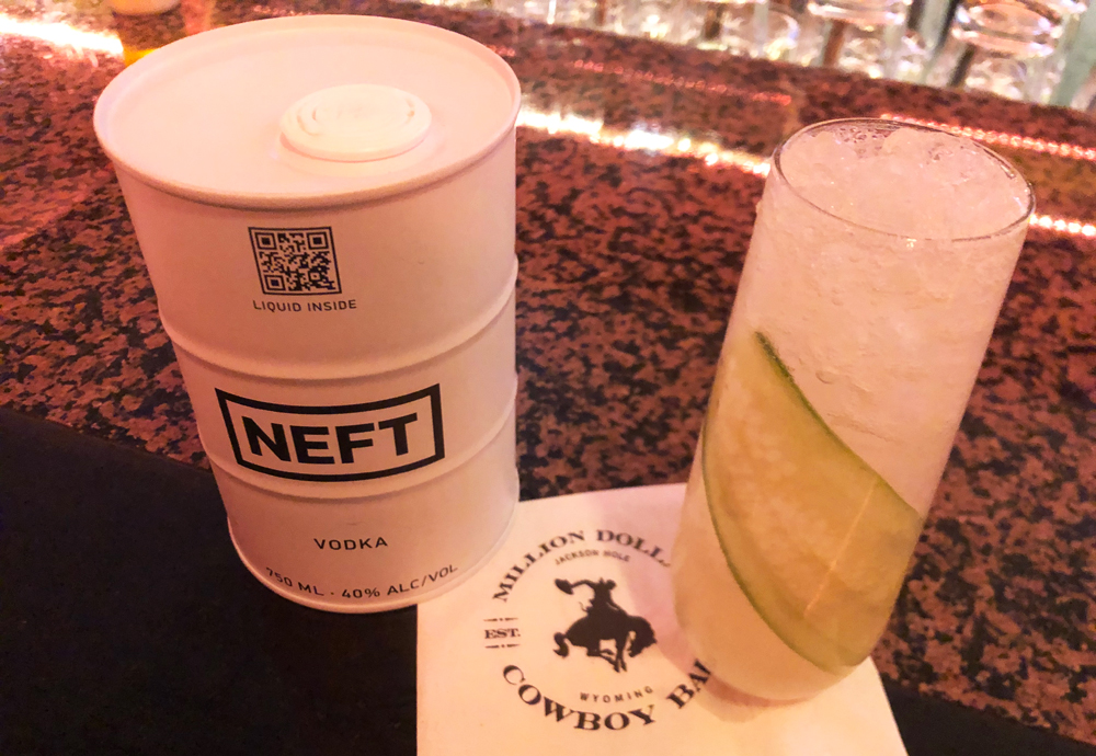 NEFT Vodka The Wild Bill cocktail recipe