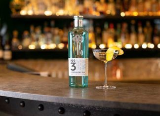 New Package and Brand Platform for No.3 London Dry Gin No.3 London Dry Gin