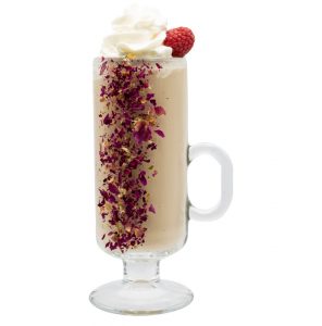 Monin's Raspberry Rose Latte cocktail recipe